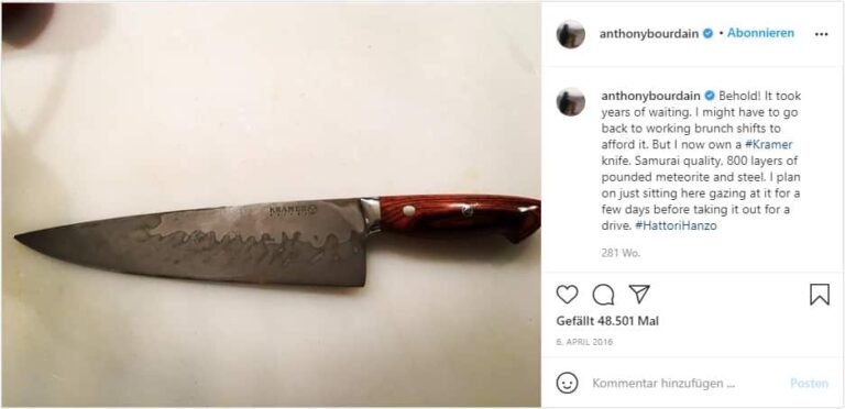 anthony bourdain instagram