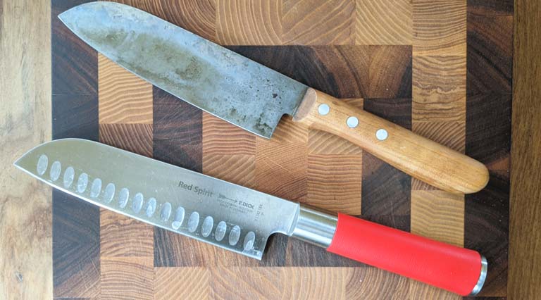 santokumesser wofuer santoku anwendung verwendung