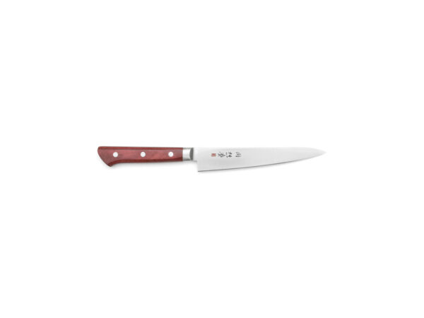 Seki Souma (Fujiwara Kanefusa) FKM Petty (150mm) Wine Red (Edelstahl)