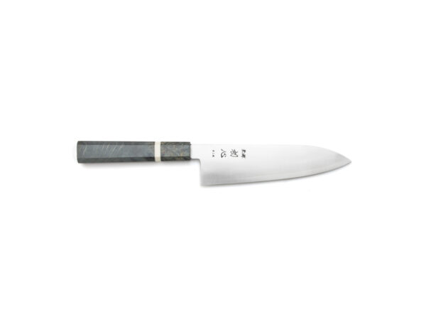 Hatsukokoro Hayabusa Ginsan Migaki Santoku (180mm)