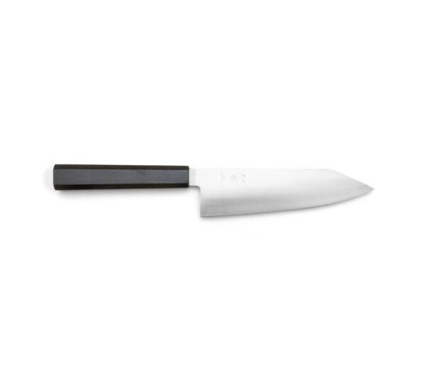 Hatsukokoro Hayabusa Ginsan Migaki Bunka (180mm) (Ebony)