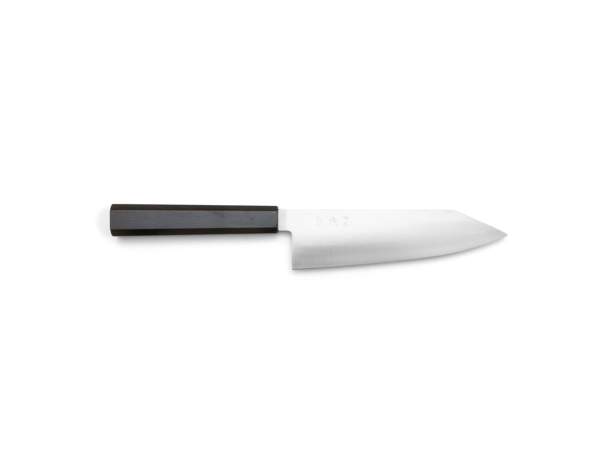 Hatsukokoro Hayabusa Ginsan Migaki Bunka (180mm) (Ebony)