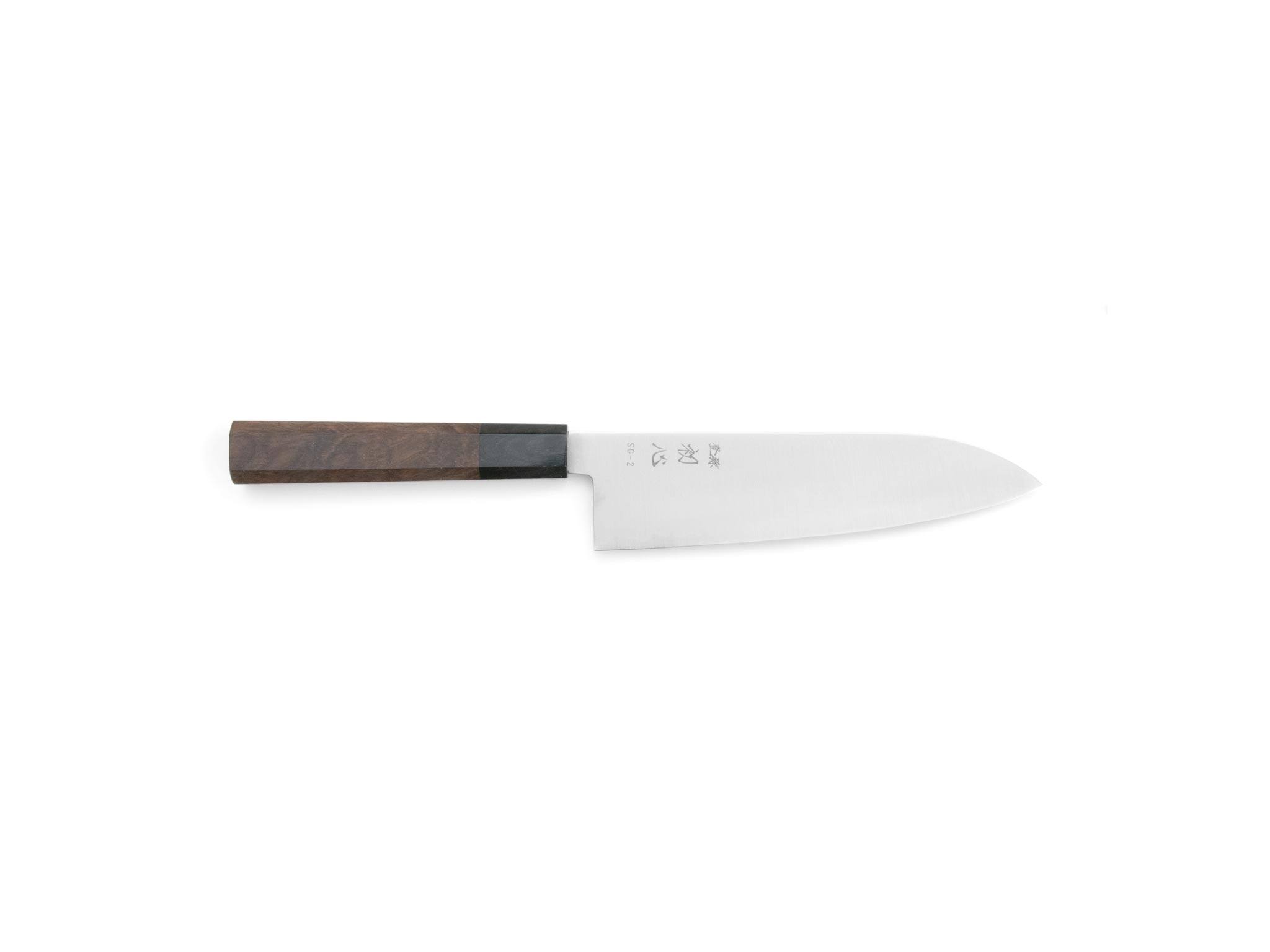 Hatsukokoro Hayabusa SG2 Migaki Santoku (180mm)
