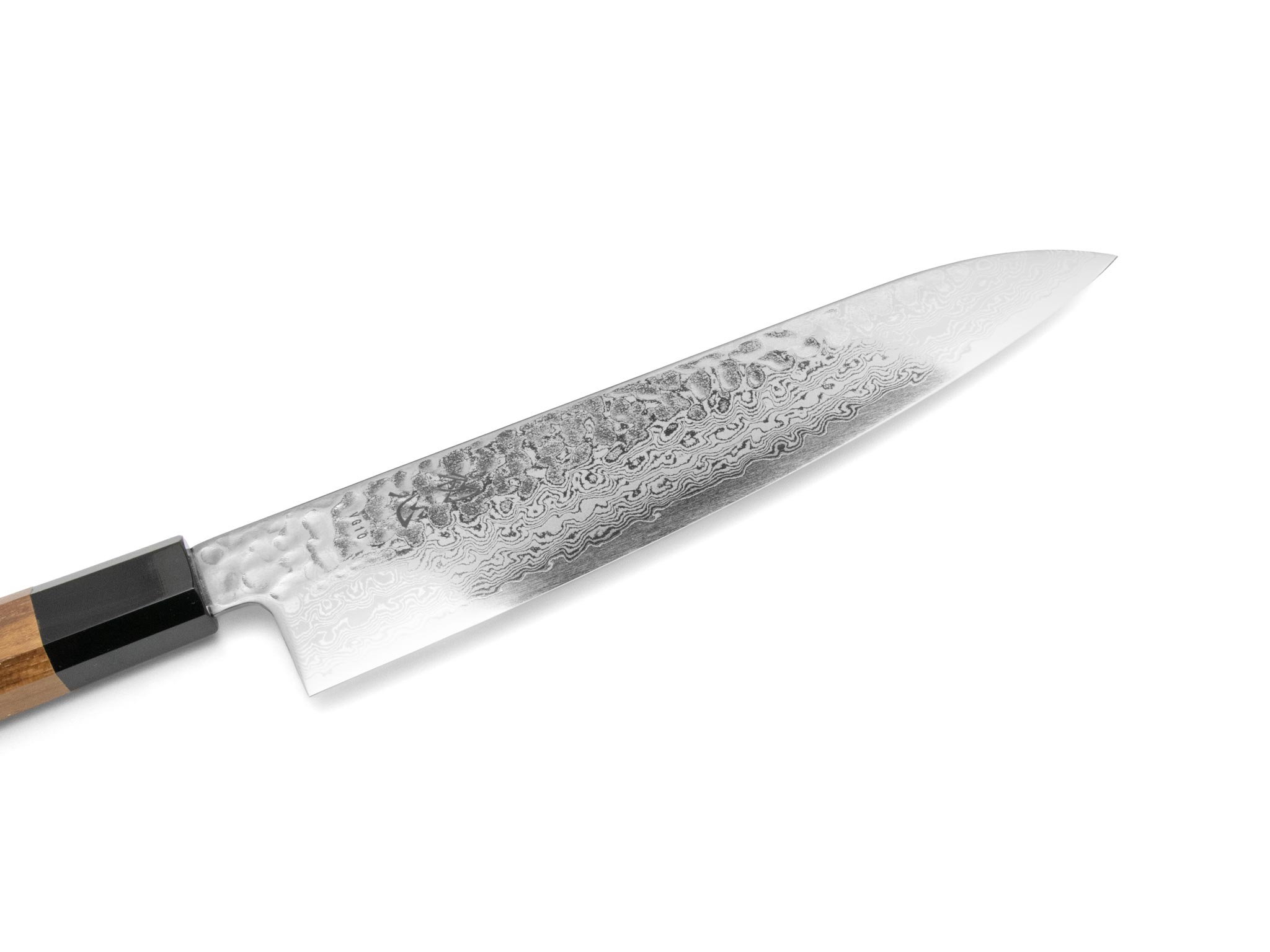 Hatsukokoro Hayabusa VG10 Tsuchime Damast Gyuto (210mm) – Bild 2