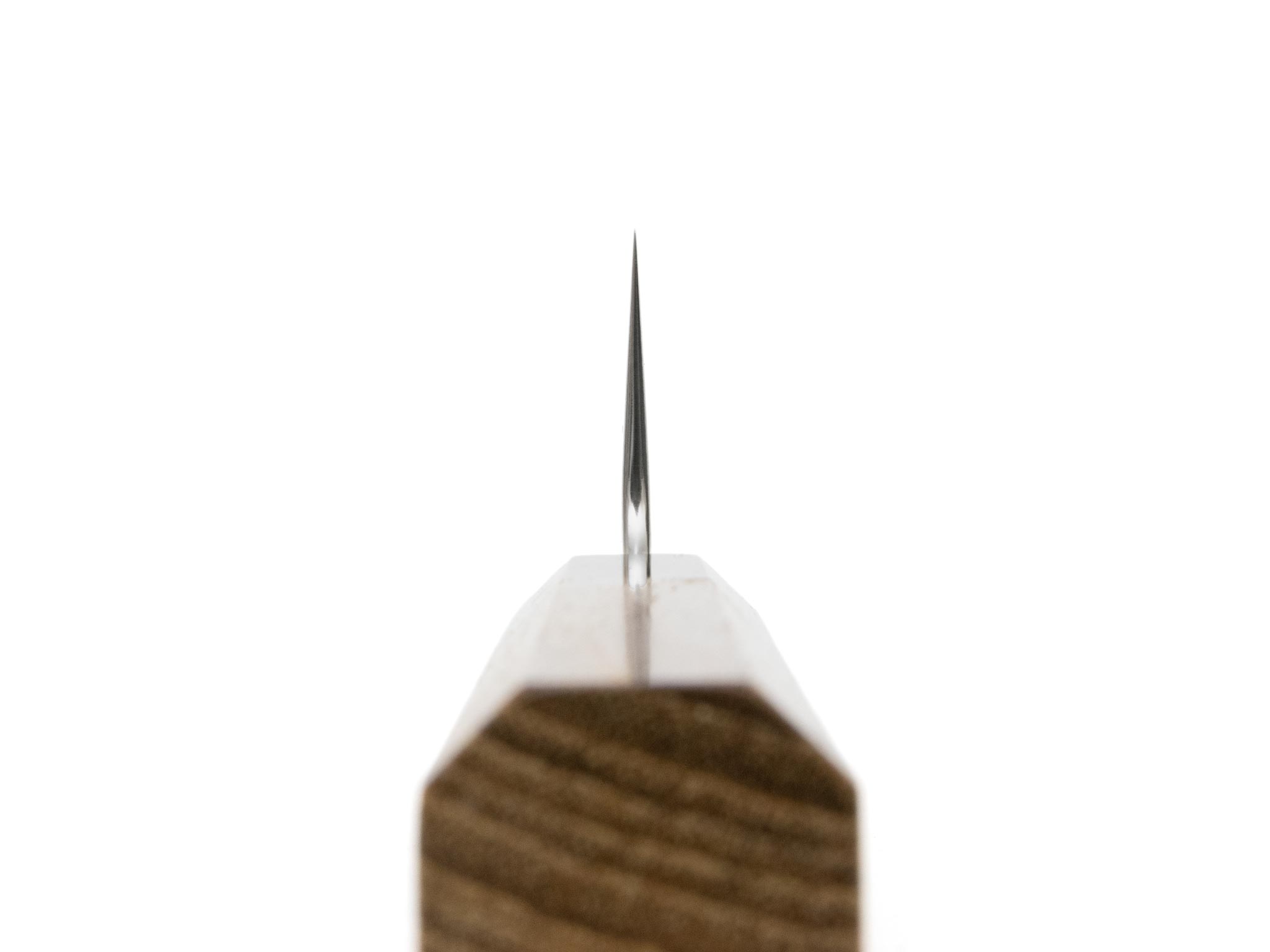 Hatsukokoro Hayabusa VG10 Tsuchime Damast Santoku (180mm) – Bild 4