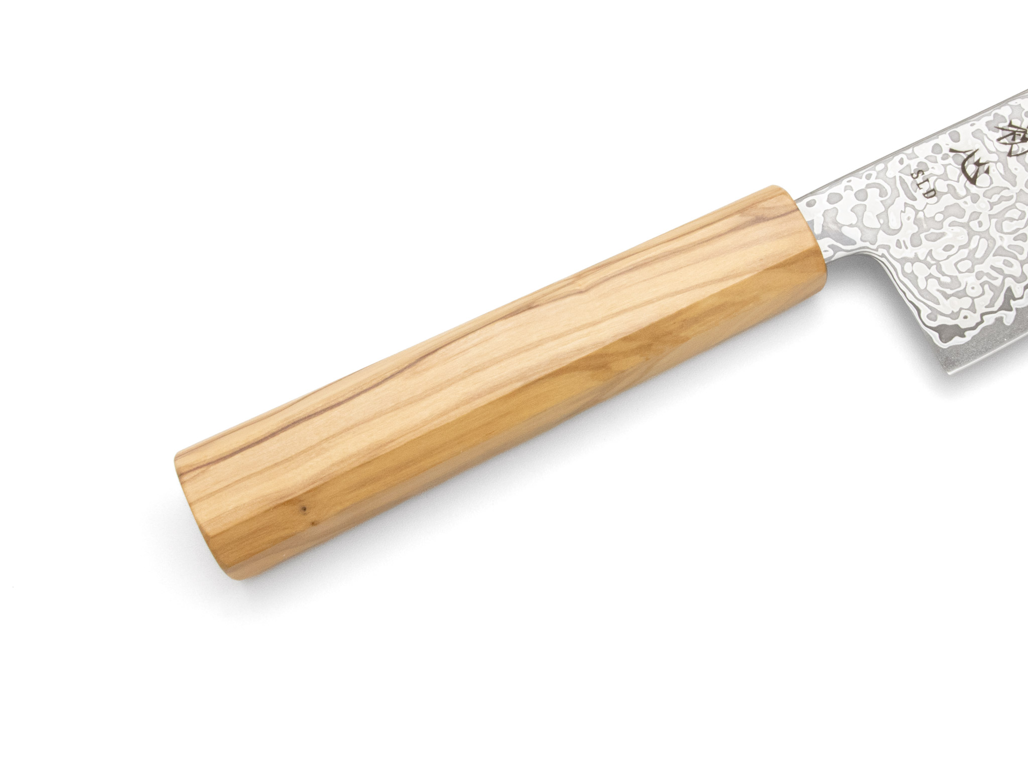 Hatsukokoro Hikari SLD Kurozome Damast Gyuto (200mm) – Bild 3