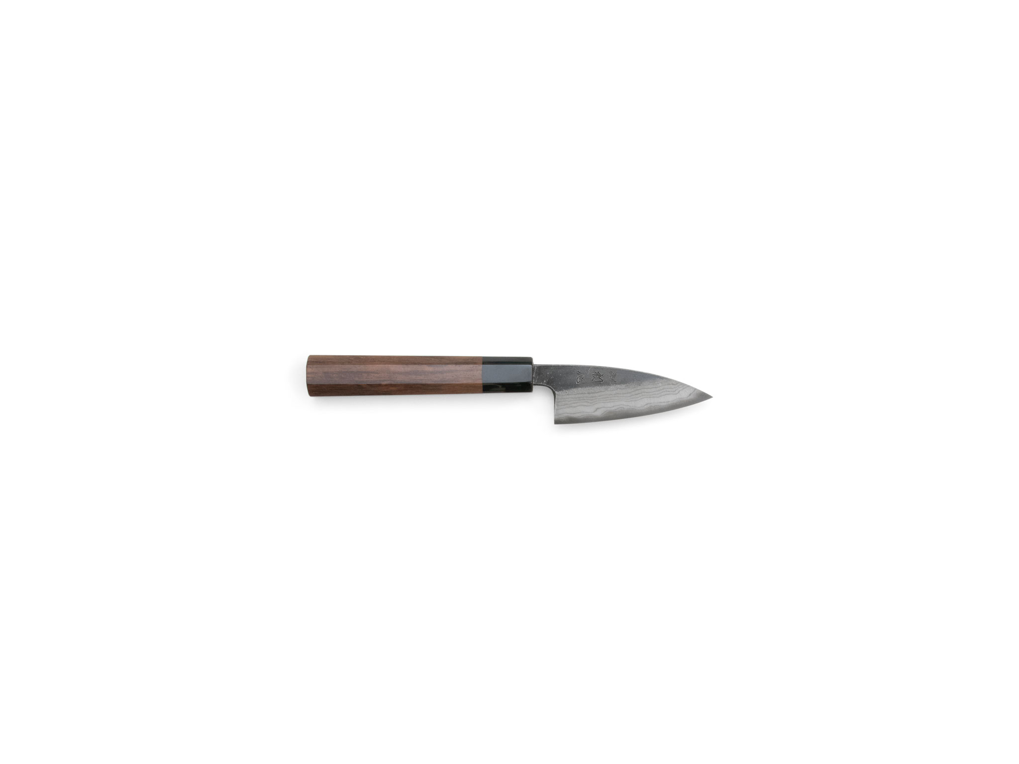 Hatsukokoro Kumokage B2 Damast Petty Schälmesser (80mm)