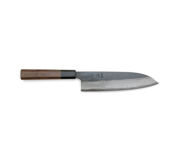 Hatsukokoro Kumokage B2 Damast Santoku (180mm)