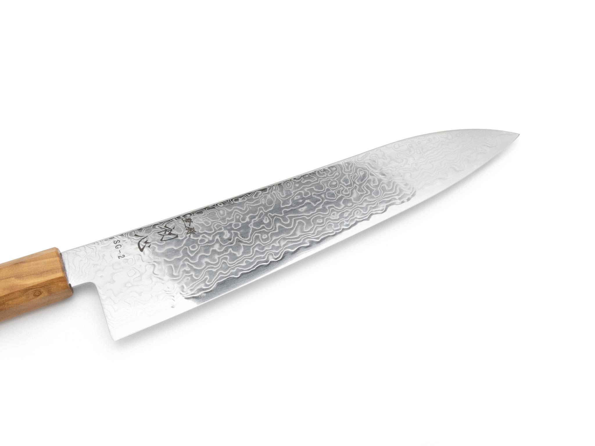 Hatsukokoro Ryuhyo SG2 Damast Gyuto (210mm) – Bild 2