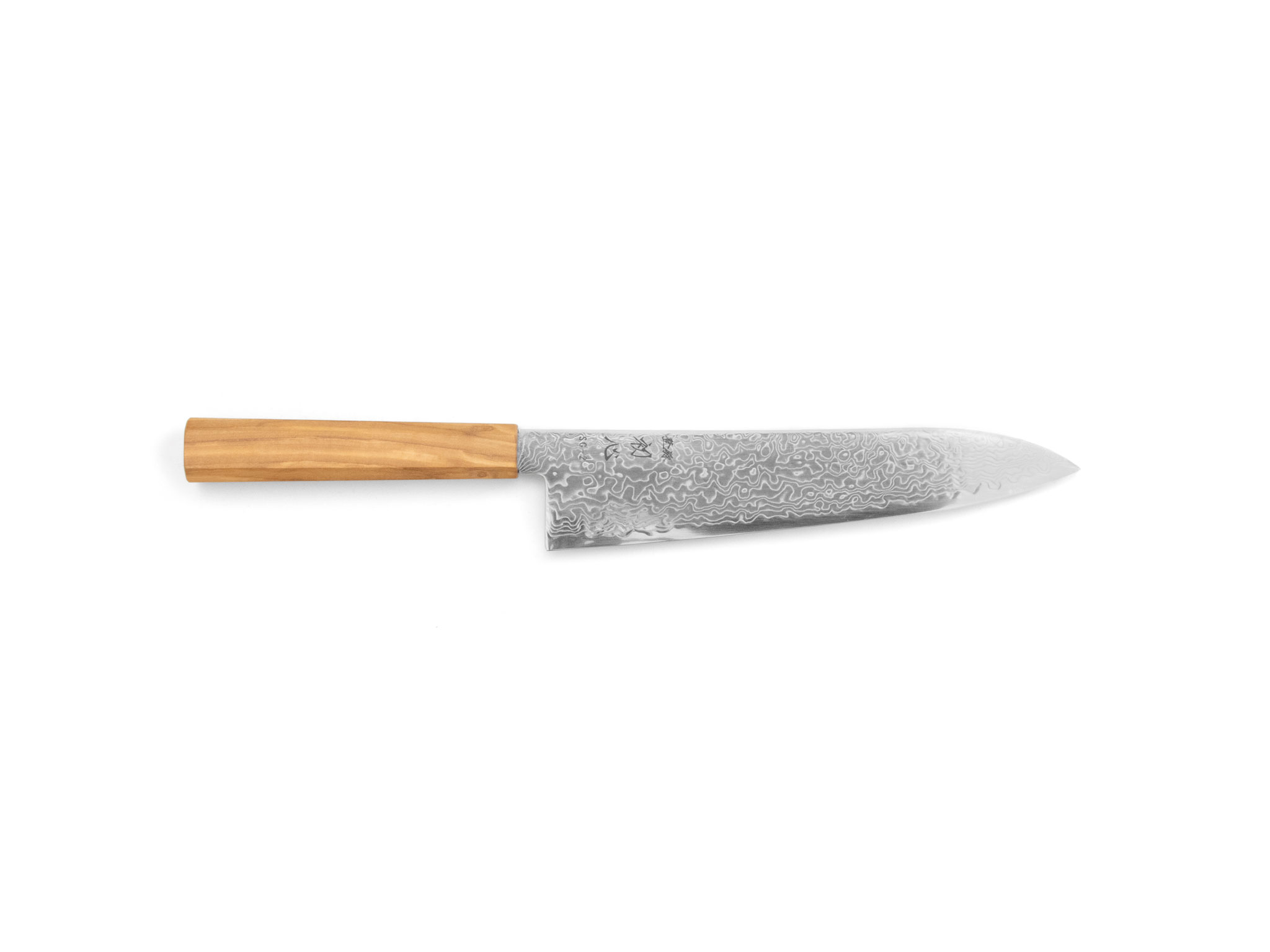 Hatsukokoro Ryuhyo SG2 Damast Gyuto (210mm)