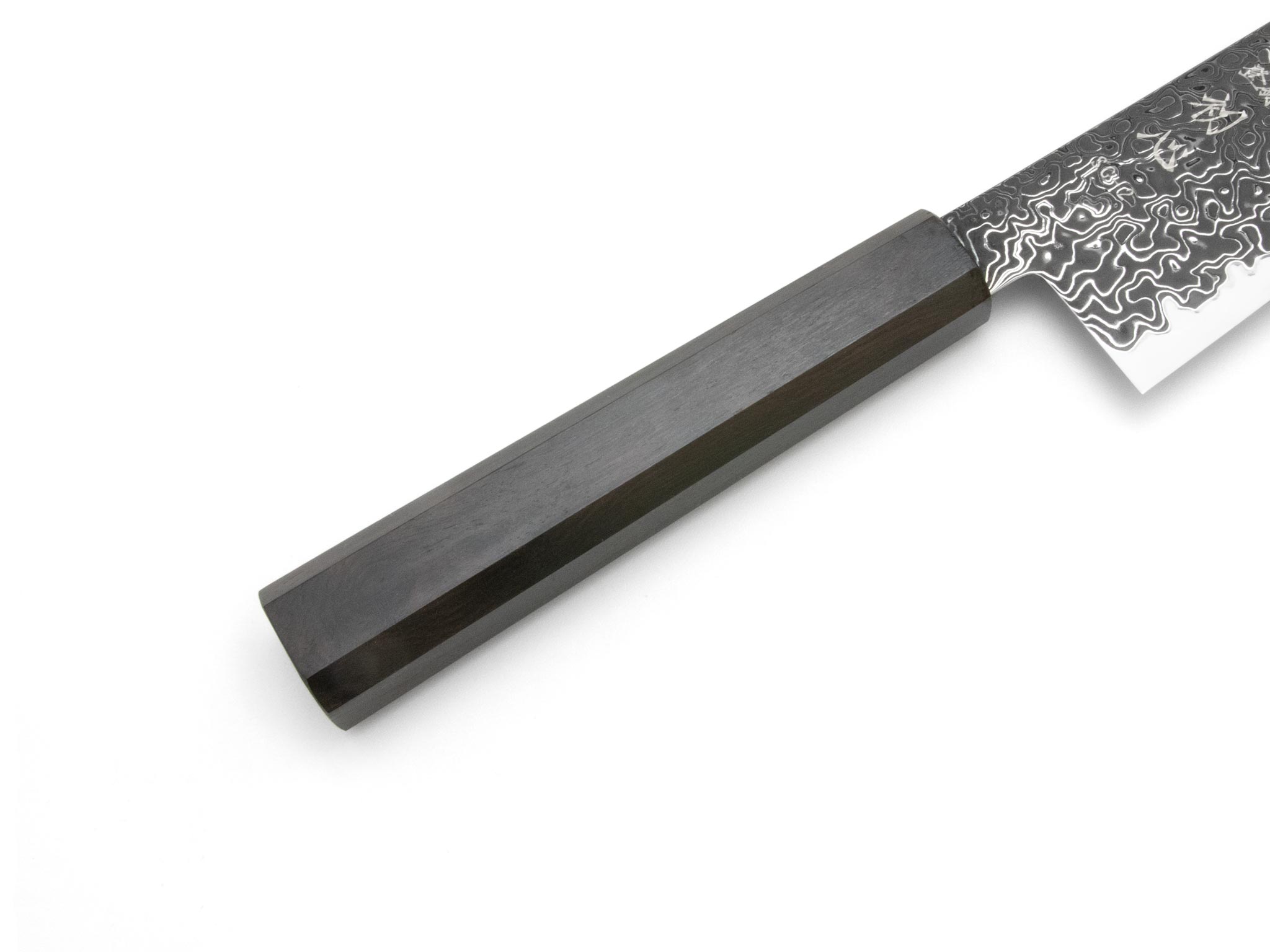 Hatsukokoro Ryuhyo Kurozome SG2 Damast Gyuto (240mm) – Bild 3
