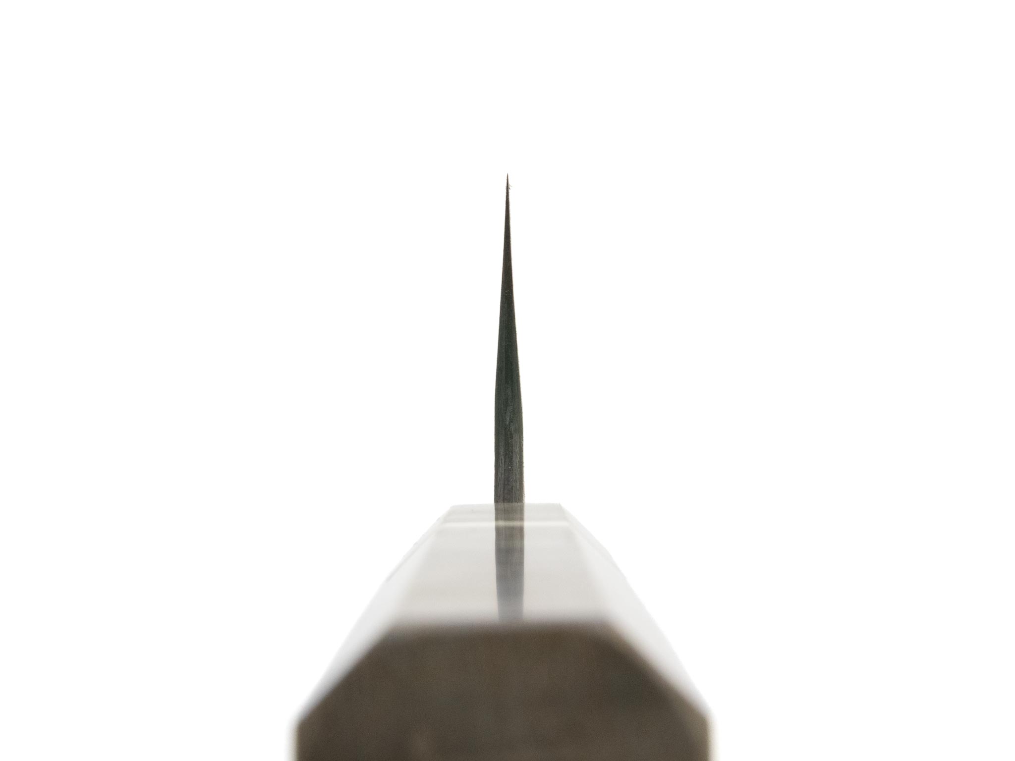 Hatsukokoro x Nigara Yorokobi SLD Rainbow Damast-Kuro-Tsuchime Santoku (180mm) – Bild 4