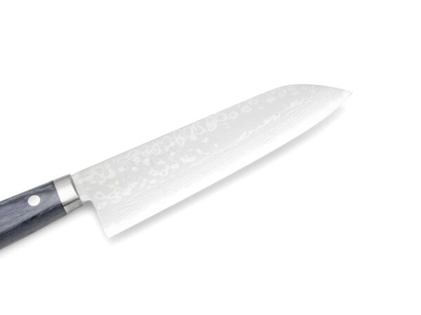 Masutani Sairyu VG10 Damast Santoku (170mm) (Blau) – Bild 2
