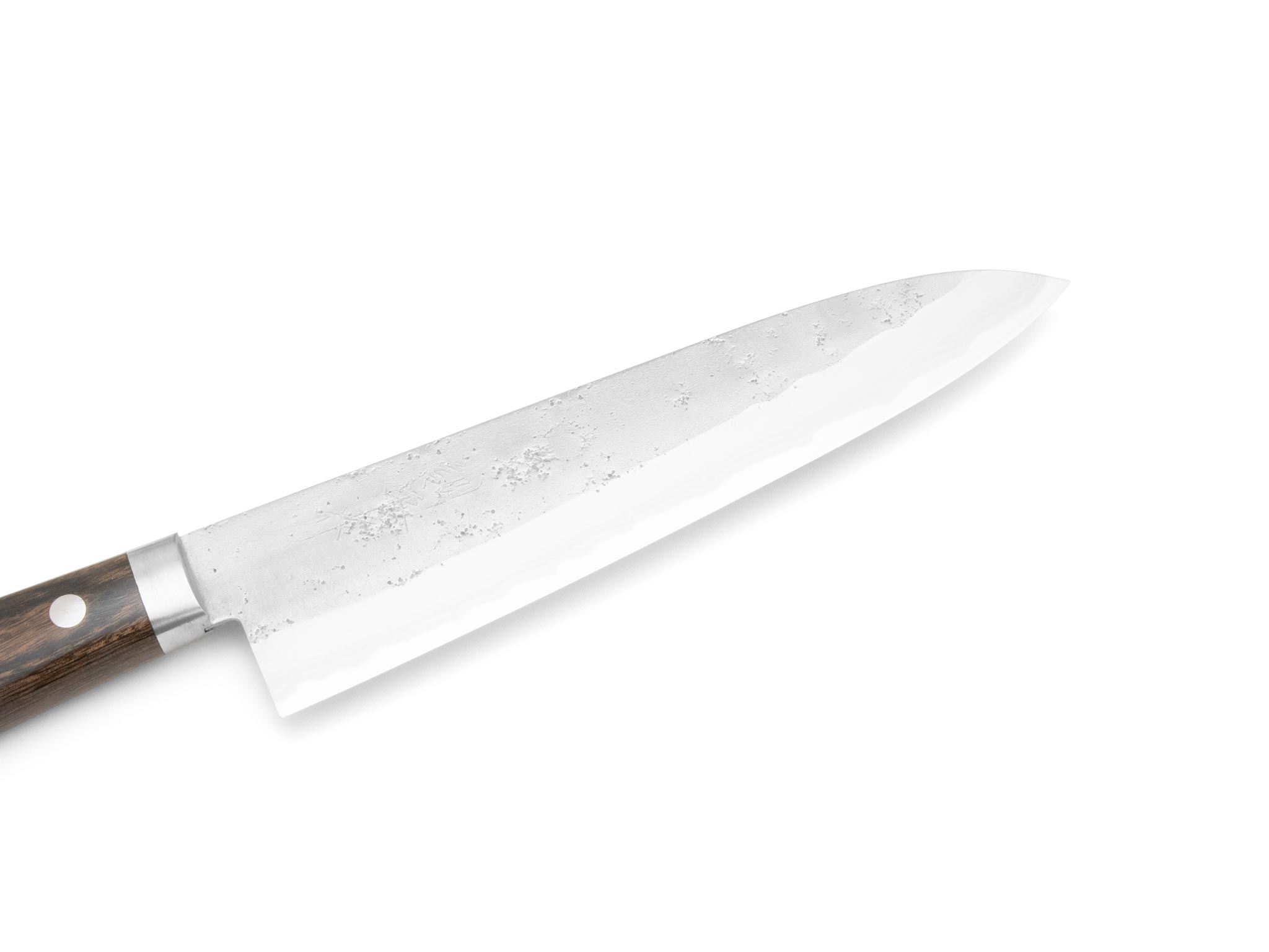 Masutani Sekka VG10 Nashiji-Damast Gyuto (180mm) (Brown) – Bild 2