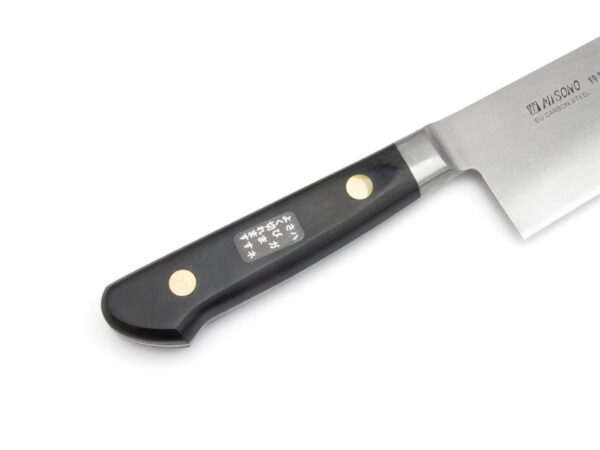 Misono Swedish Steel / EU Carbon Steel Santoku (180mm) (Carbonstahl) – Bild 3