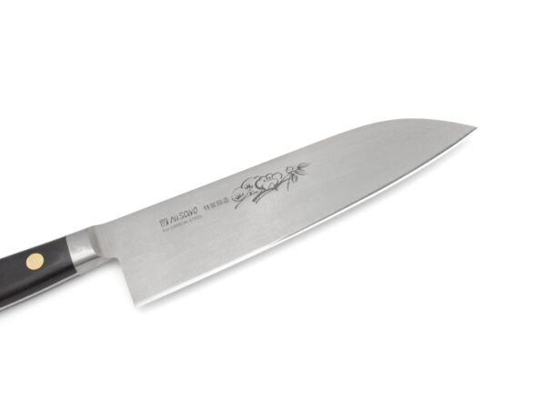 Misono Swedish Steel / EU Carbon Steel Santoku (180mm) (Carbonstahl) – Bild 2