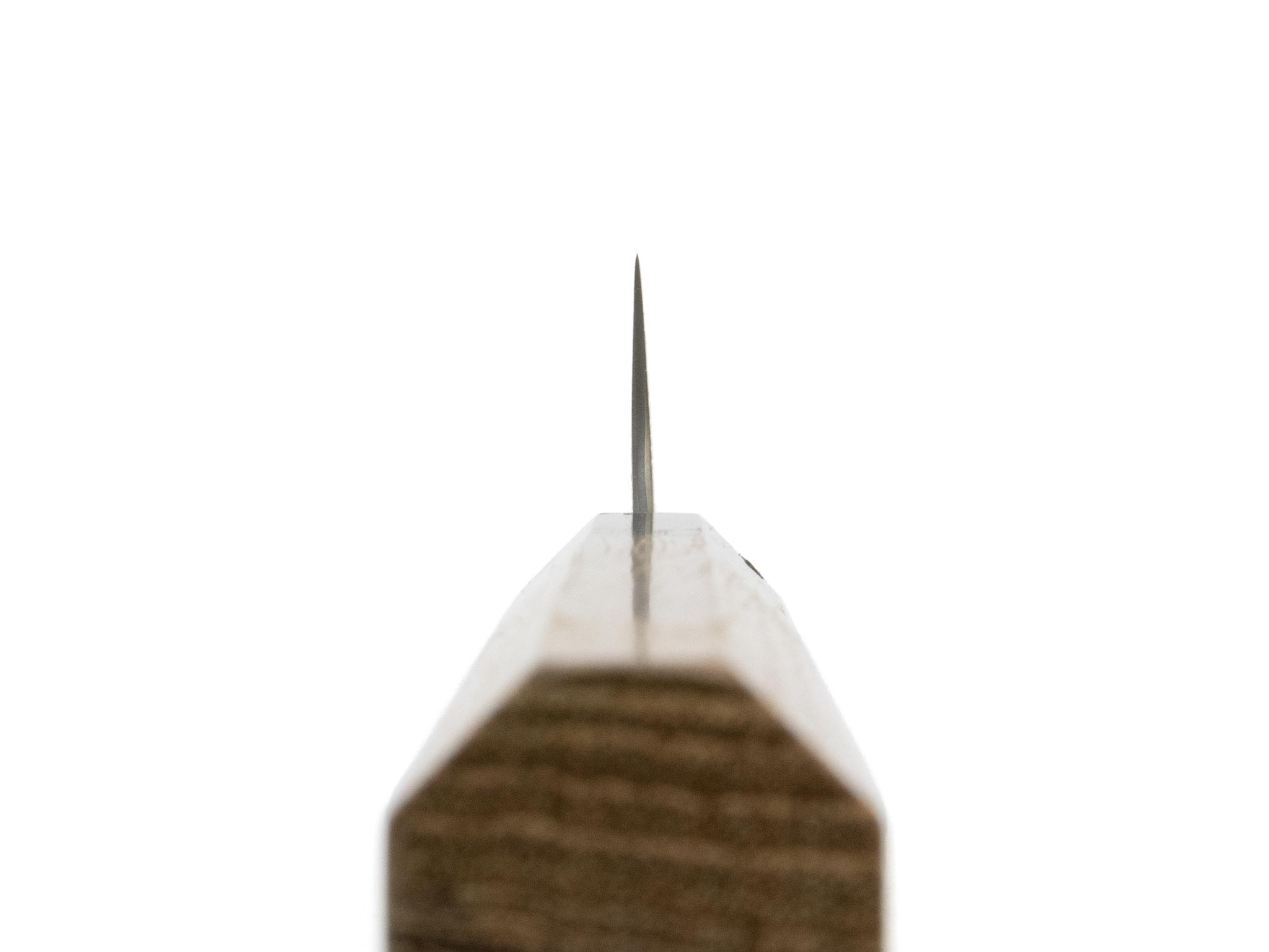 Nigara Anmon SG2 Damast Kiritsuke Petty (Teak) – Bild 2