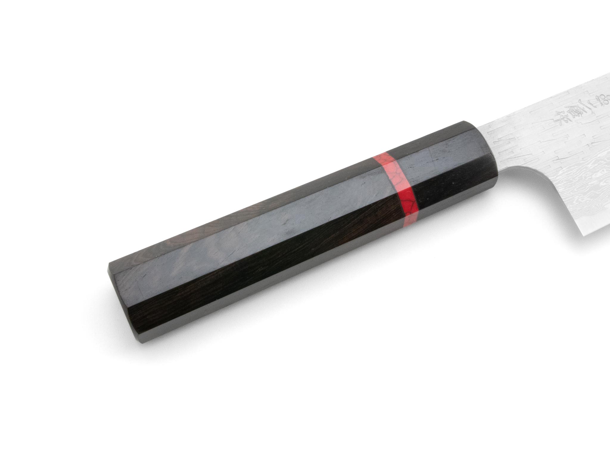 Nigara VG-XEOS Tsuchime-Damast Santoku (170mm) – Bild 3