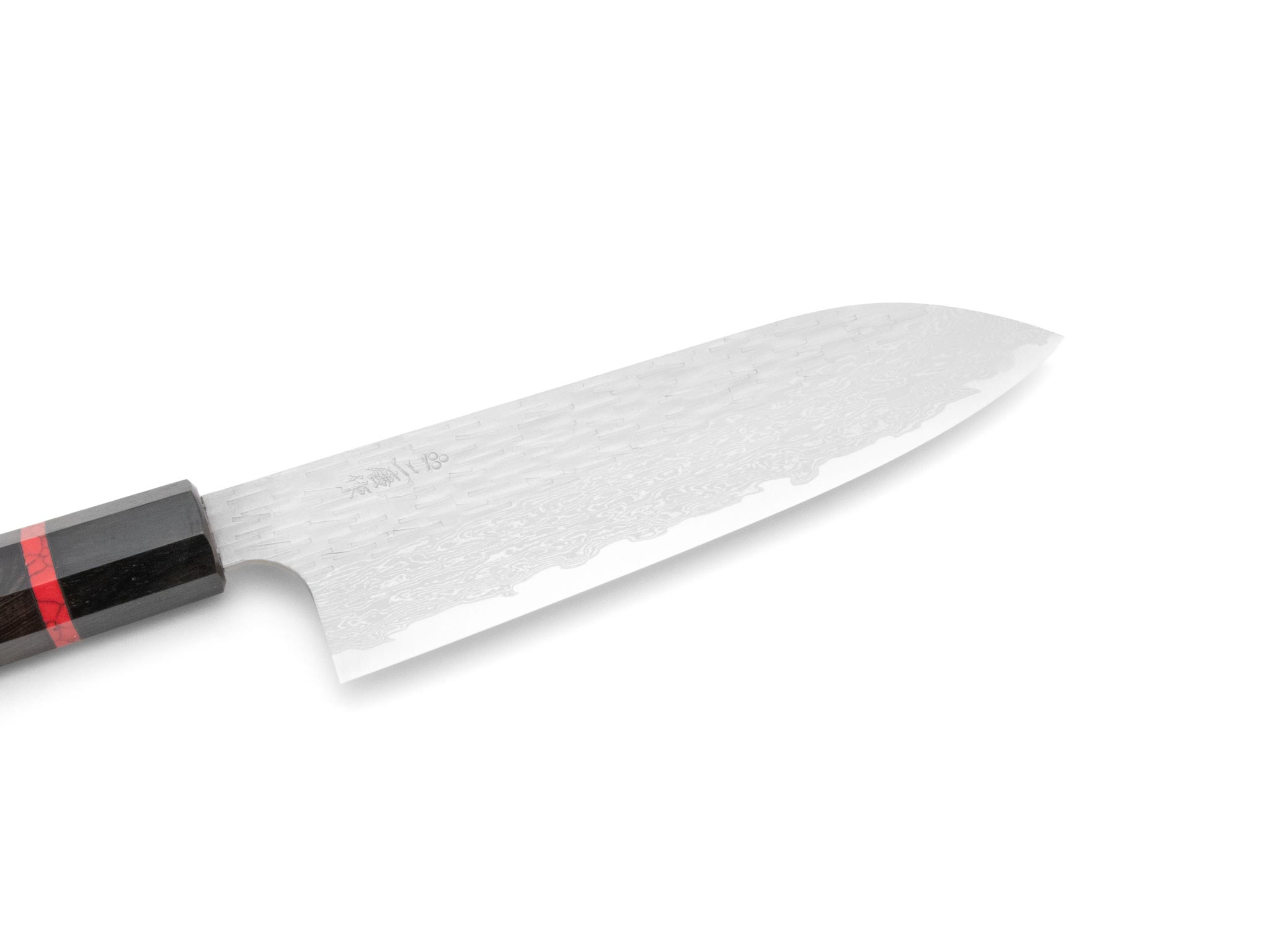 Nigara VG-XEOS Tsuchime-Damast Santoku (170mm) – Bild 2