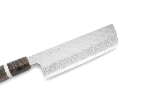 Nigara VG10 Tsuchime Damast Nakiri (165mm) – Bild 2