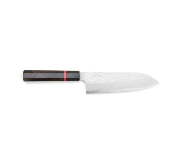 Nigara VG-XEOS Tsuchime-Damast Santoku (170mm)