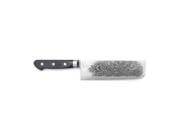 Tsunehisa Nami AUS10 Damast Nakiri Black (165mm) (Westlich)