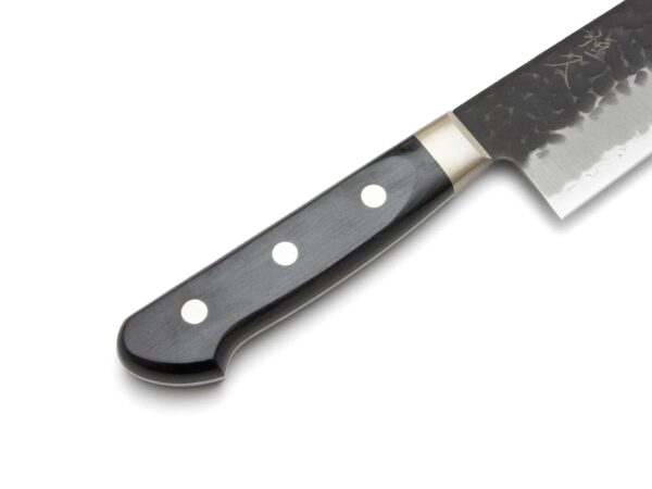 Tsunehisa AS/S Kuro Tsuchime Santoku Black (180mm) – Bild 3