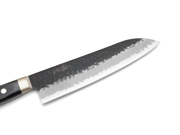 Tsunehisa AS/S Kuro Tsuchime Santoku Black (180mm) – Bild 2