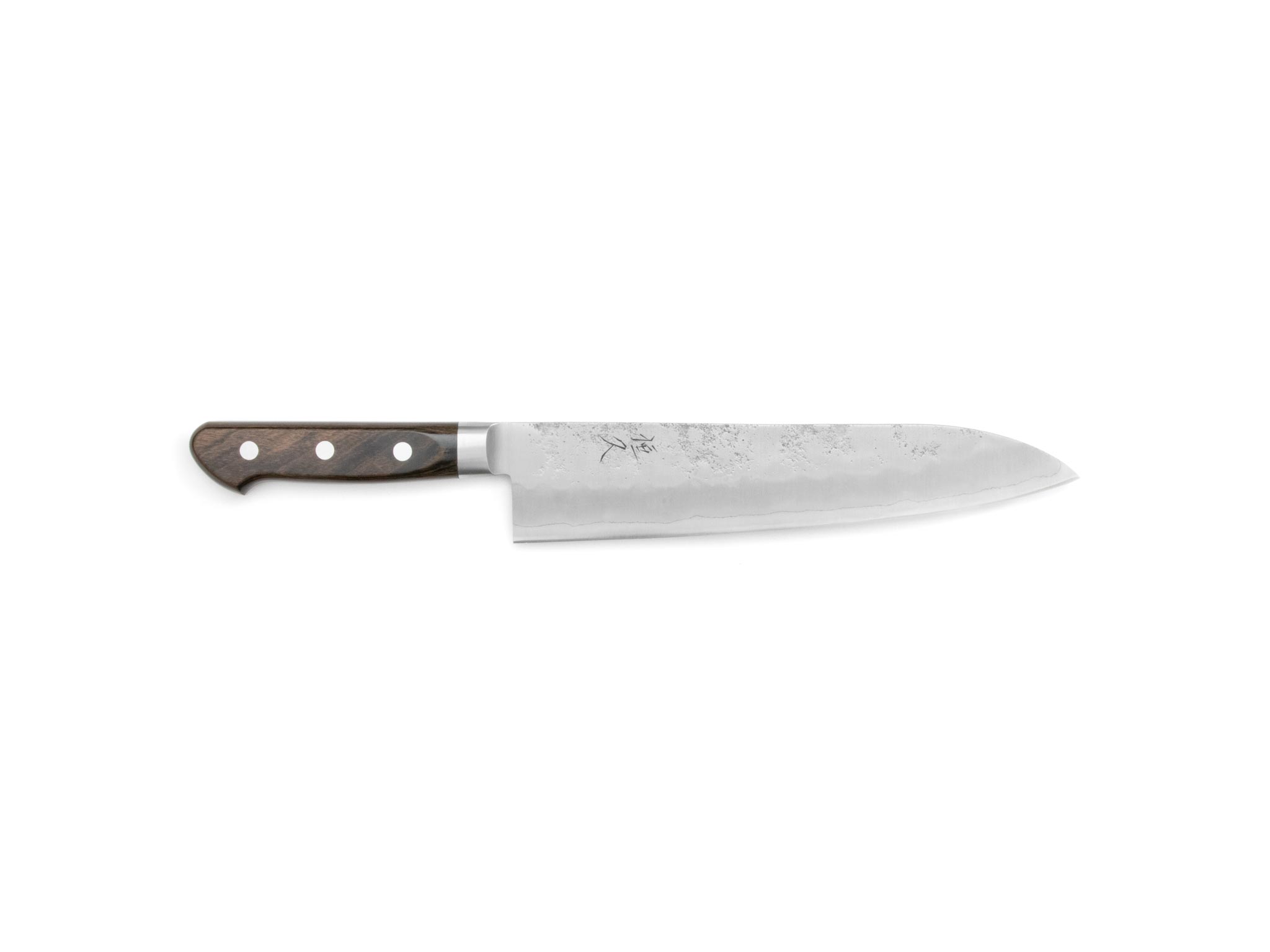 Tsunehisa Ginsan Nashiji Gyuto 210mm (Westlich) (Brown)
