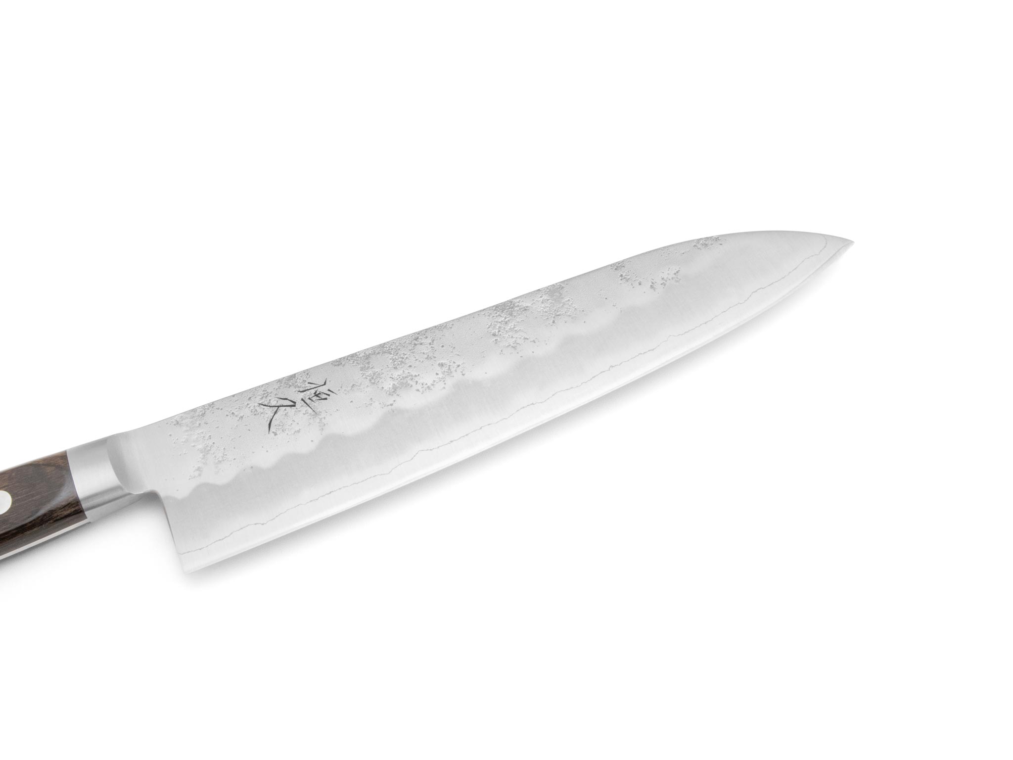 Tsunehisa Ginsan Nashiji Gyuto 210mm (Westlich) (Brown) – Bild 2