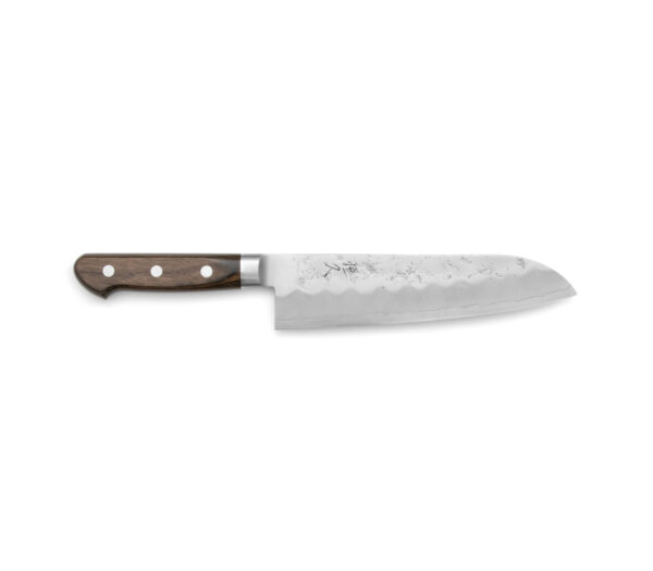 Tsunehisa Ginsan Nashiji Santoku Westlich (Brown) (180mm)