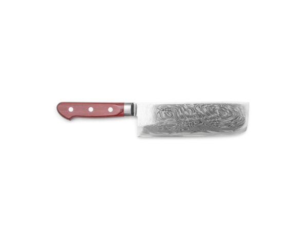 Tsunehisa "Nami" AUS10 Nakiri Damastmesser Red 165mm (Westlich)