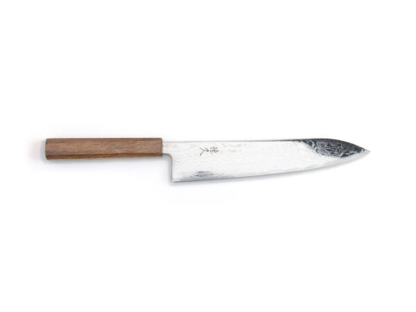 tsunehisa-nami-gyuto-damascus-wa-handle