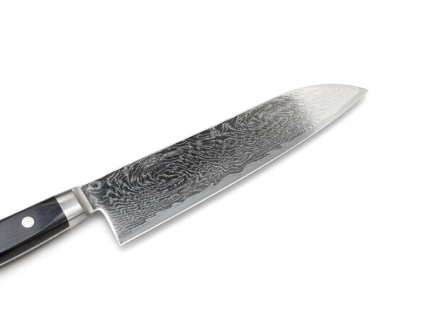 Tsunehisa Nami AUS10 Santoku Damastmesser Black 180mm (Westlich) – Bild 2