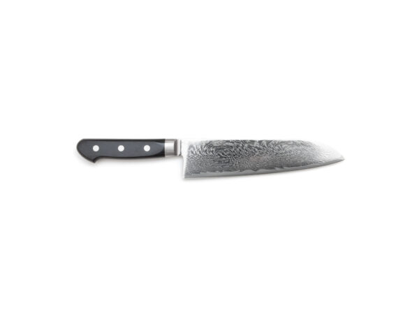 Tsunehisa Nami AUS10 Santoku Damastmesser Black 180mm (Westlich)