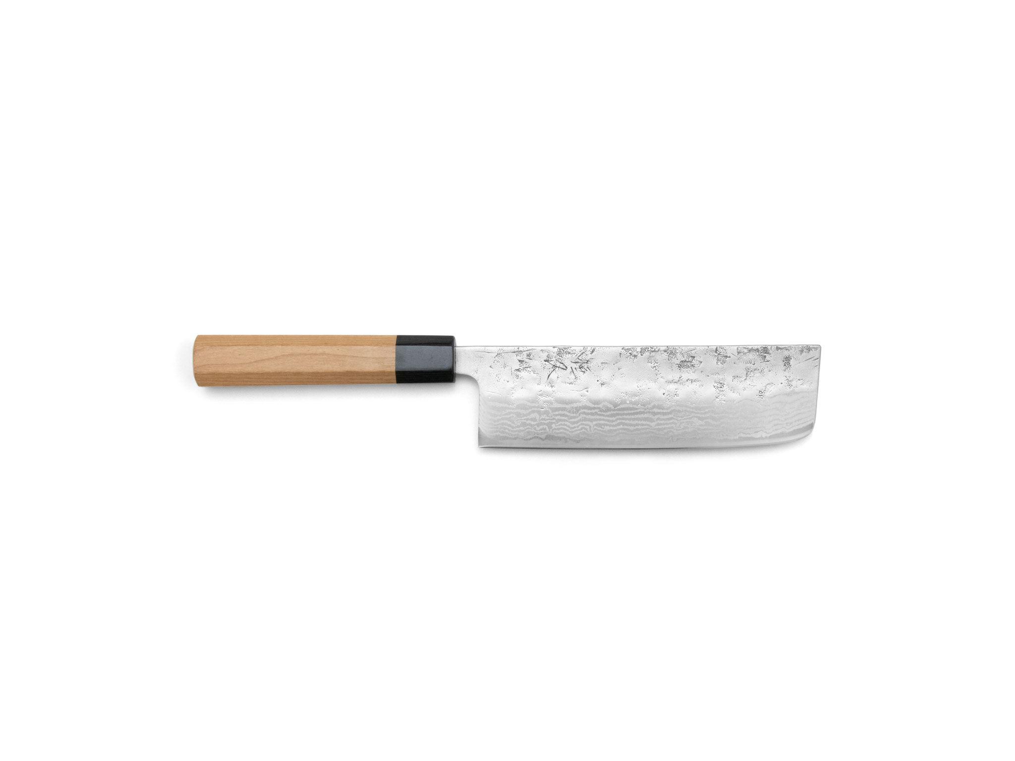 Tsunehisa Swedish Steel Nashiji-Damast Nakiri (165mm)