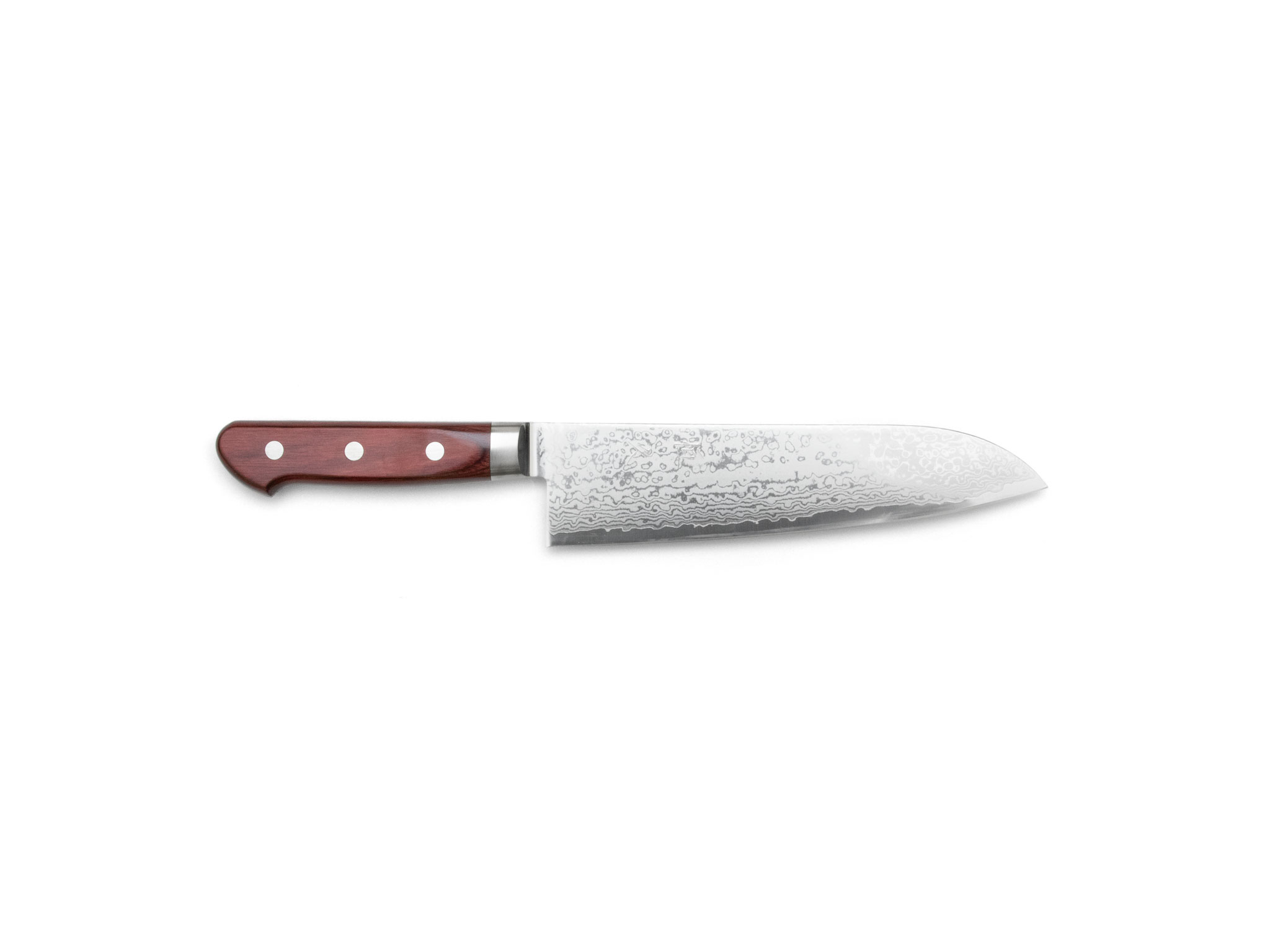 Tsunehisa VG10 33 Lagen Damast Santoku Red (180mm)