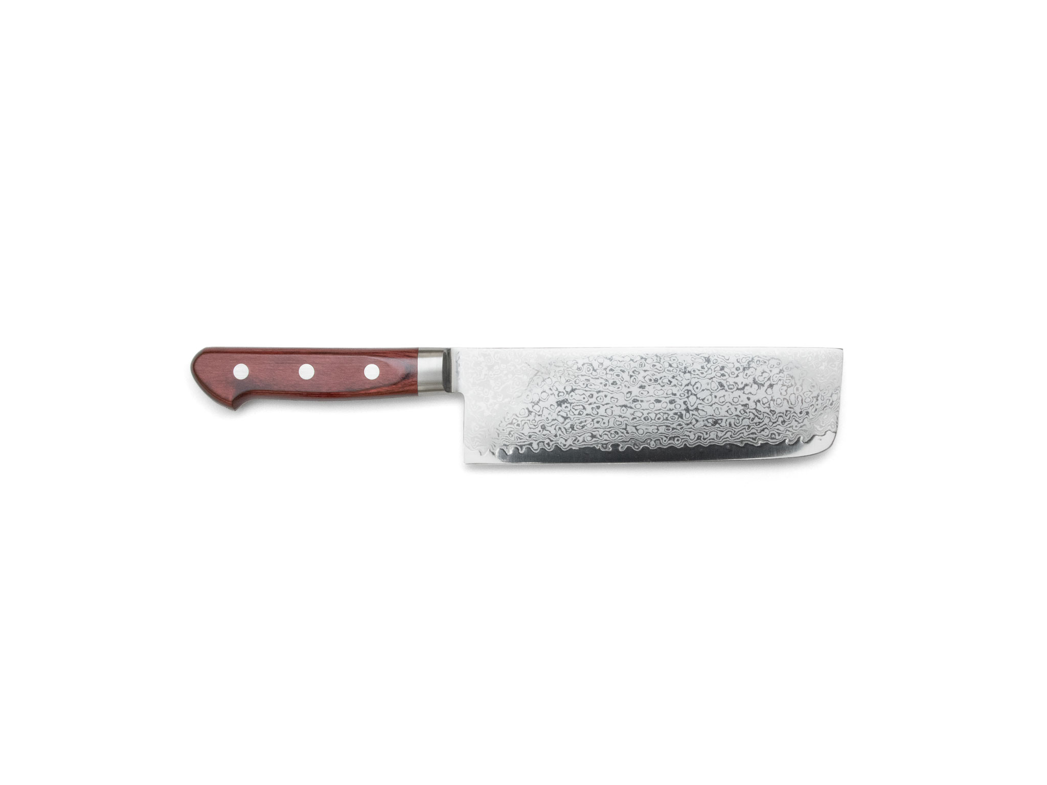 Tsunehisa VG10 33 Lagen Damast Nakiri Red (165mm)