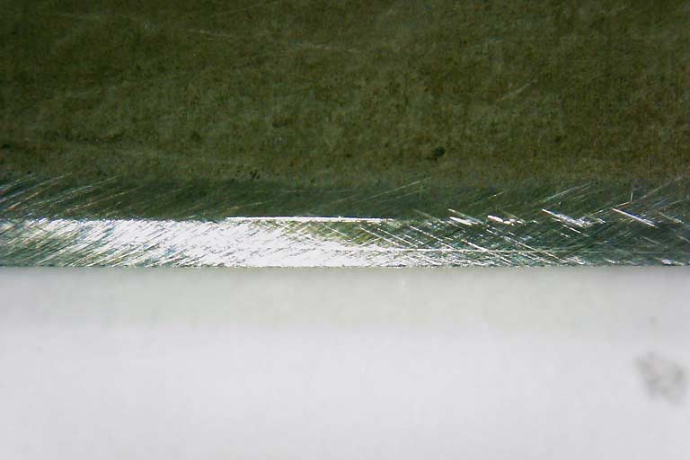 horl 2 1993 rollschleifer test koernung fein keramik carbonstahl