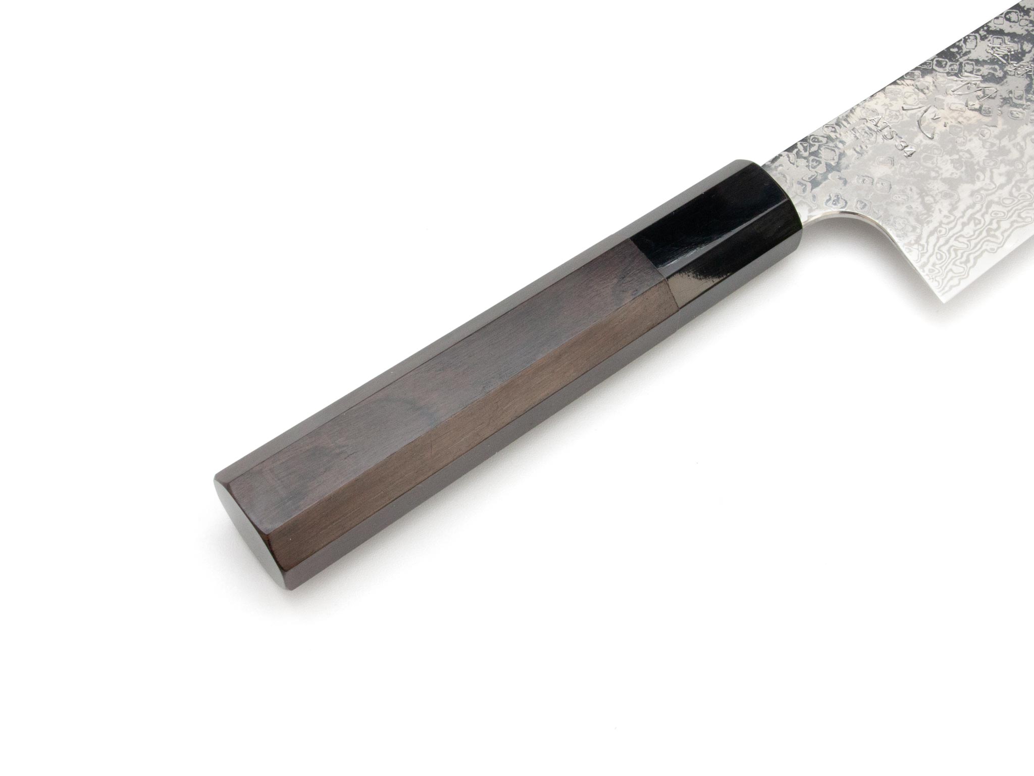 Hatsukokoro Ginga ATS-34 Damast Gyuto (210mm) – Bild 3