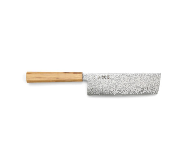 Hatsukokoro Hikari SLD Kurozome Damast Nakiri (160mm)