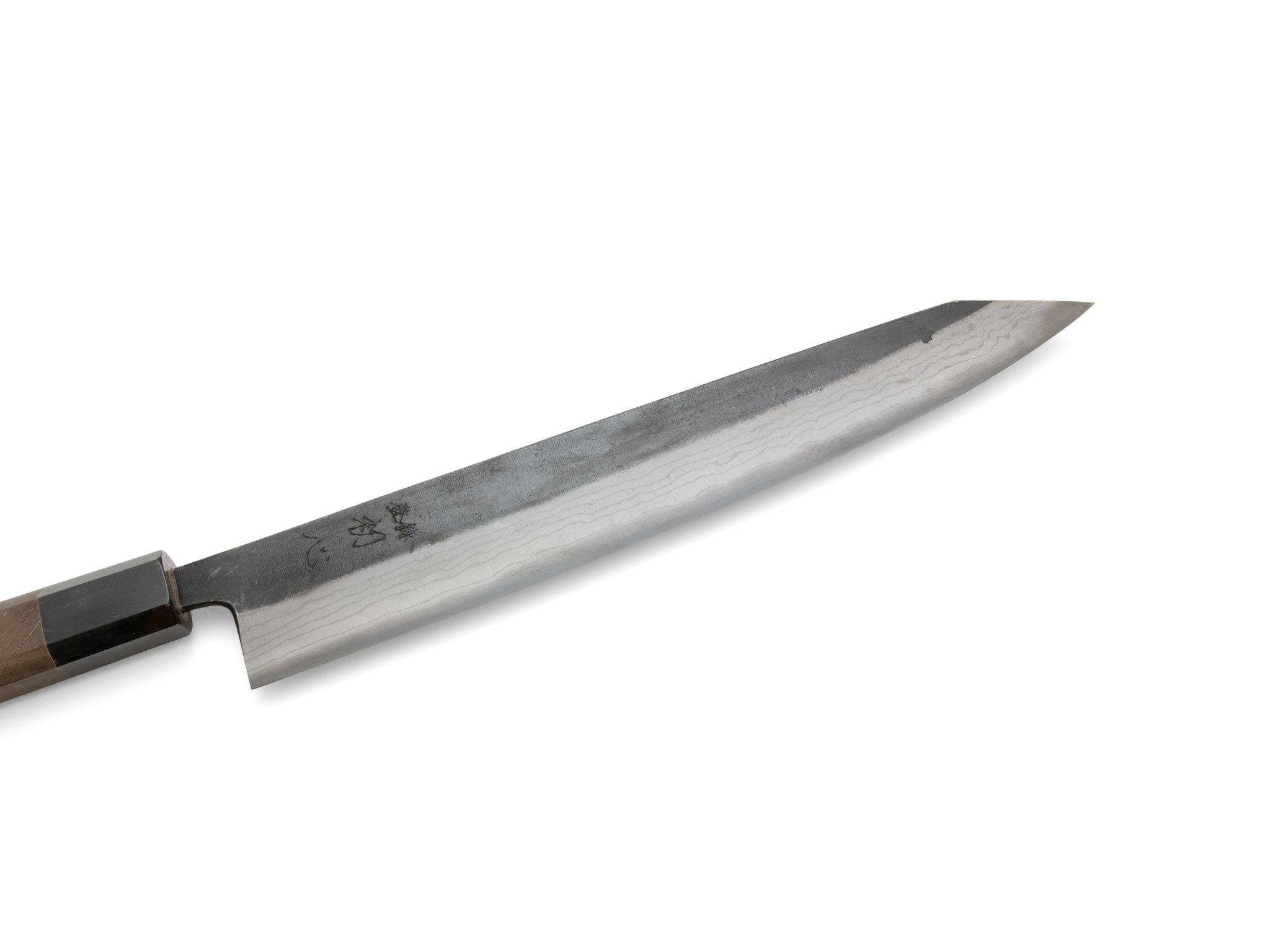 Hatsukokoro Kumokage B2 Damast Kiritsuke Sujihiki (250mm) – Bild 2