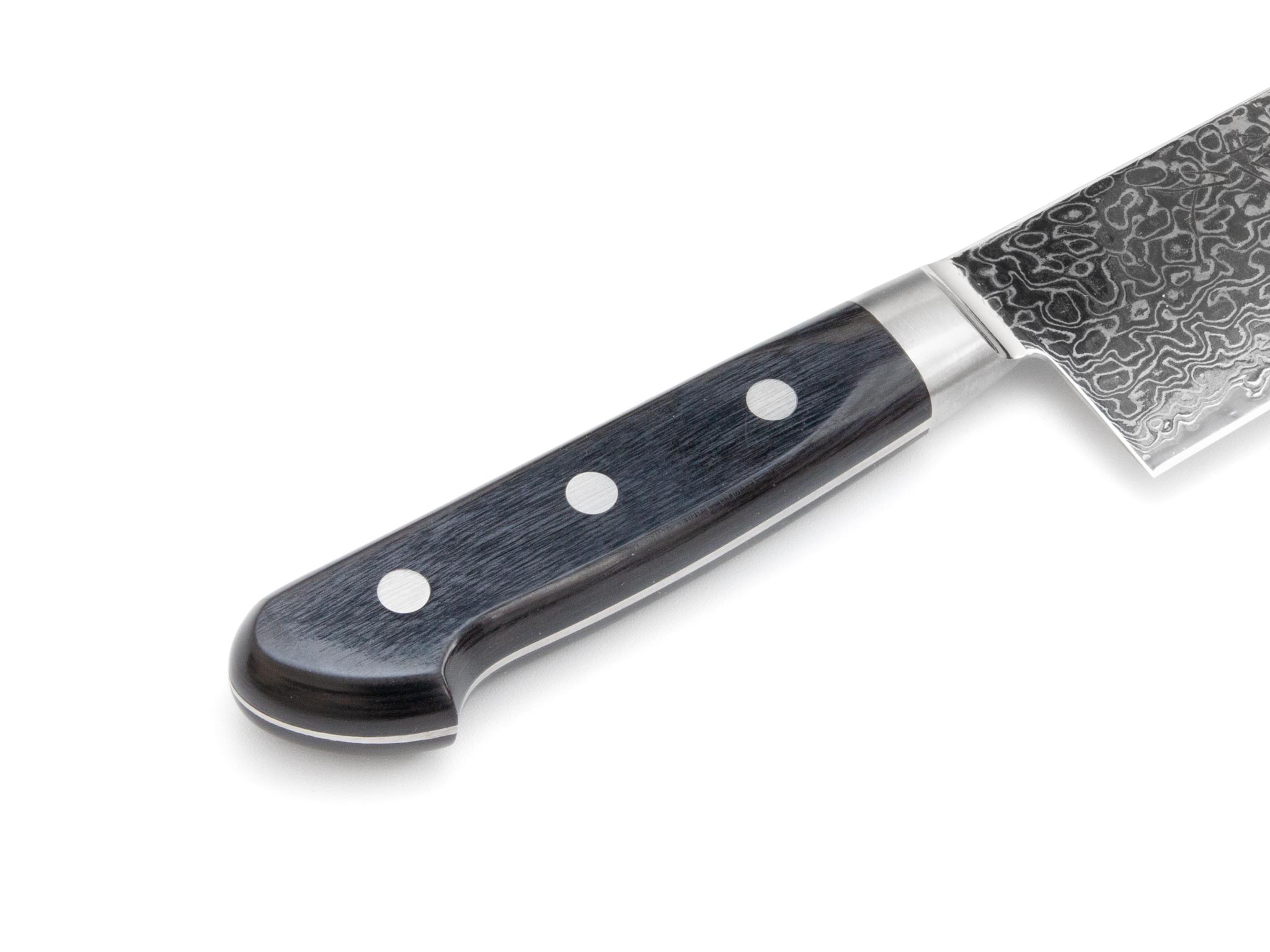 Tsunehisa AUS10 Gyuto Damastmesser Black (Westlich) – Bild 2