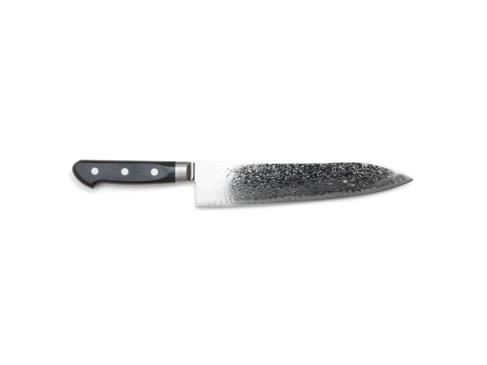 Tsunehisa AUS10 Gyuto Damastmesser Black (Westlich)