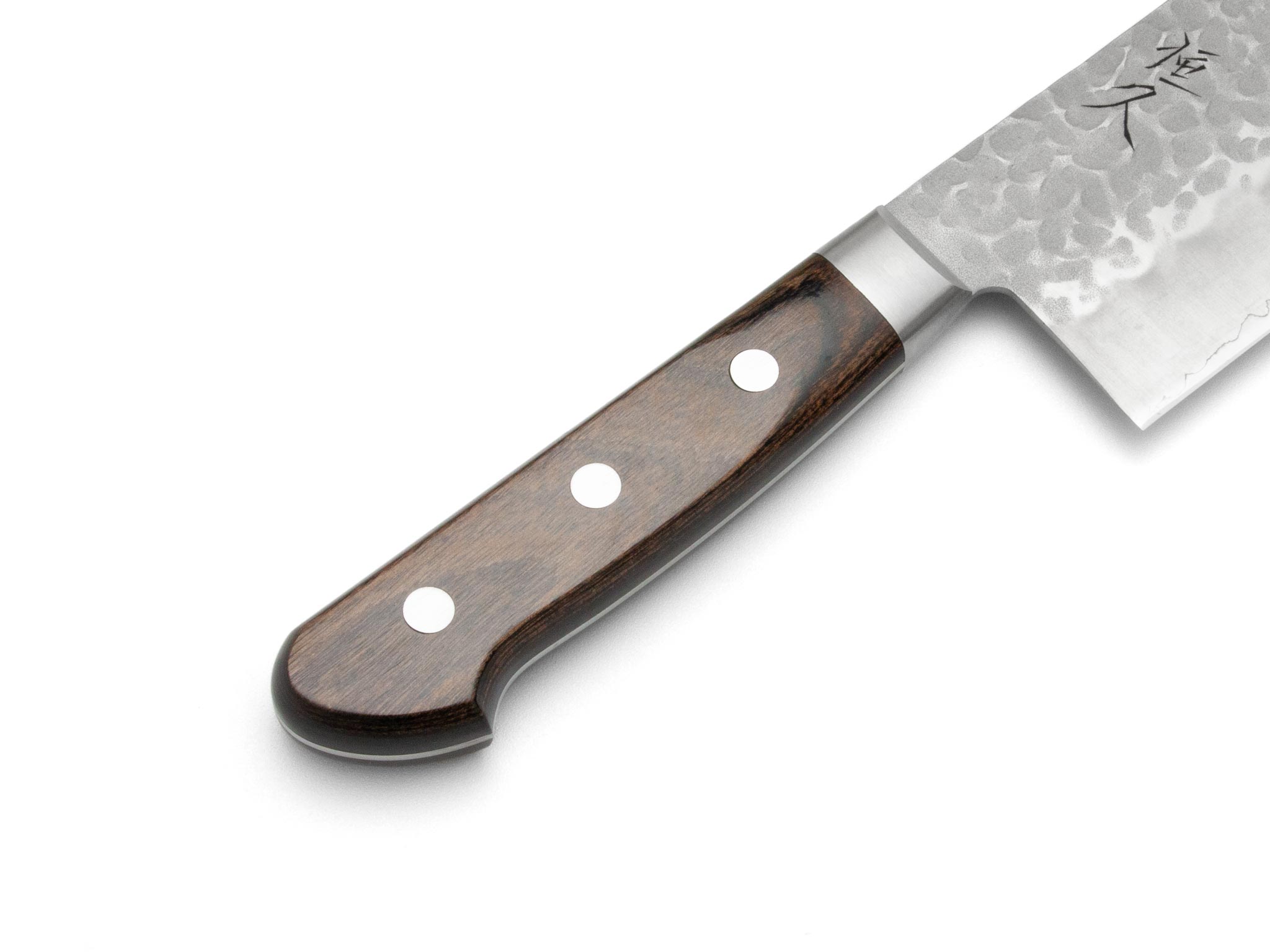 Tsunehisa AUS8 Tsuchime Nakiri Brown (165mm) – Bild 3