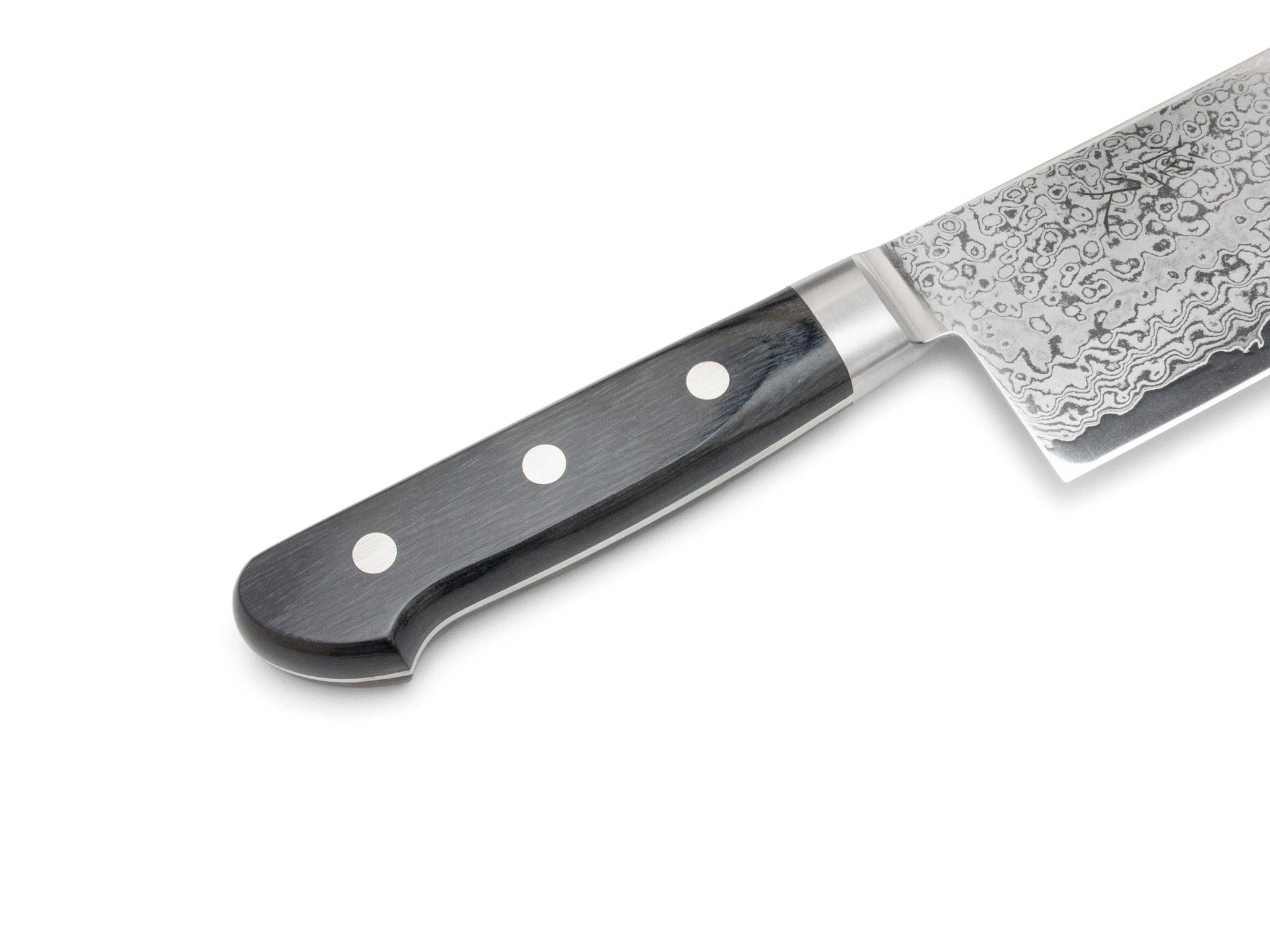 Tsunehisa VG10 33 Lagen Damast Nakiri Black (165mm) – Bild 3